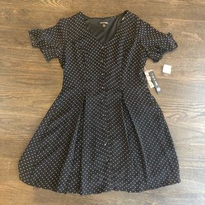 NWT, Never worn, As U Wish, polka dot dress 👗